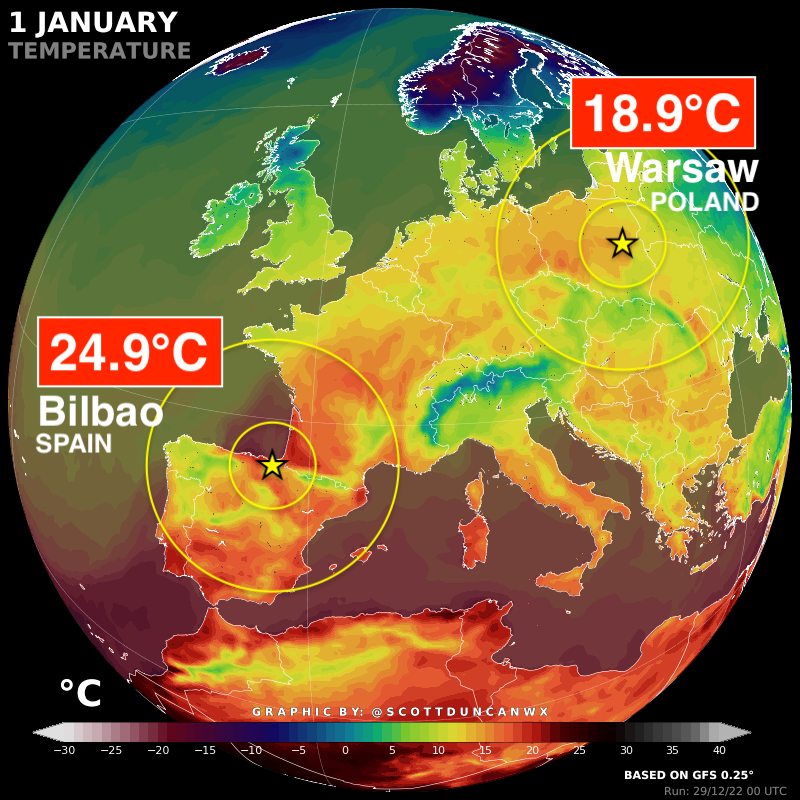 现在欧洲变暖的强度和范围难以理解。（打破高温的）记录太多了，简直是数不胜数 ...